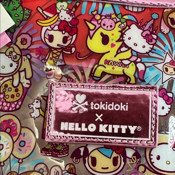 tokidoki x Hello Kitty 50th Anniversary Birthday Bash Clear Tote - Picture 7 of 7